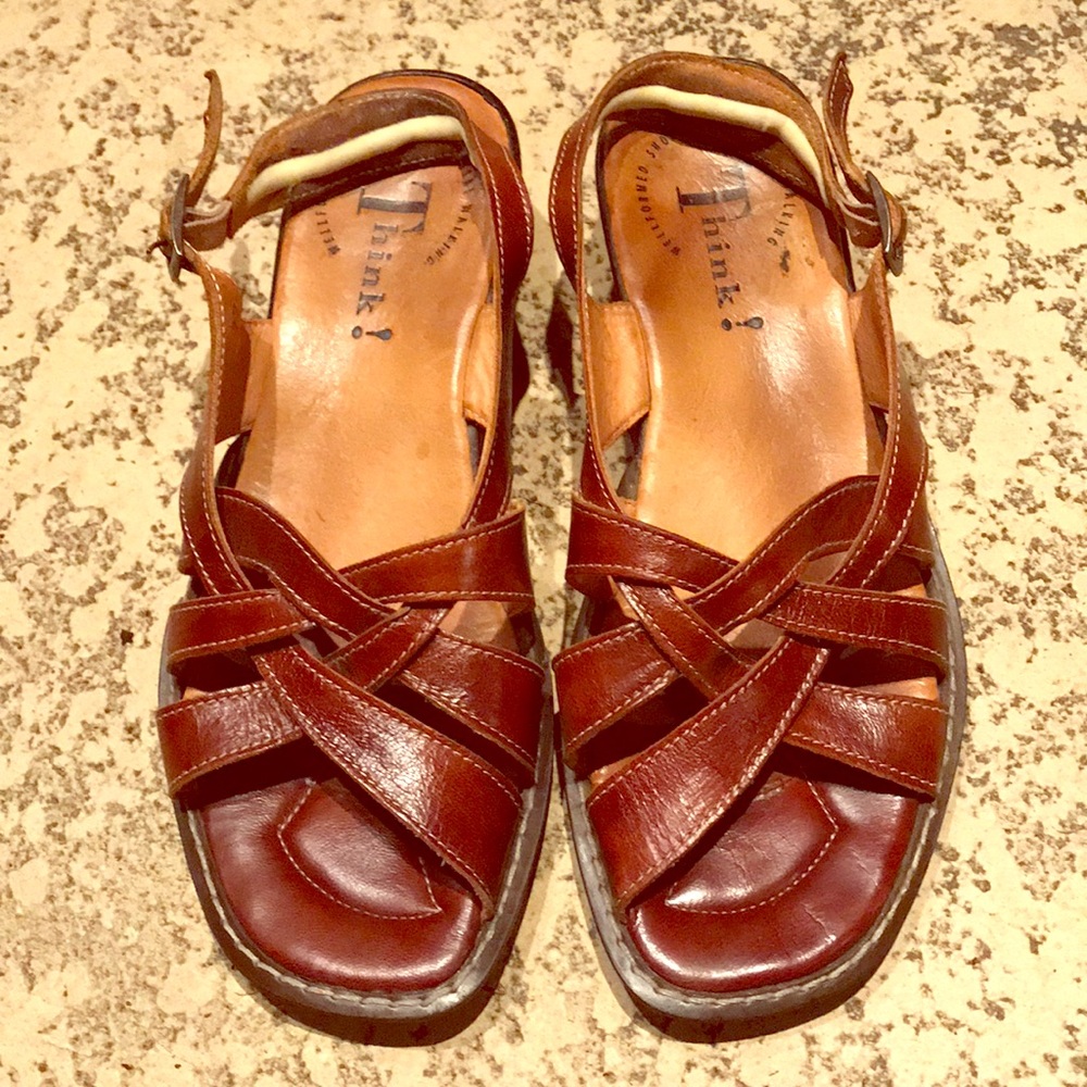 Think! Sandals, made in Austria.